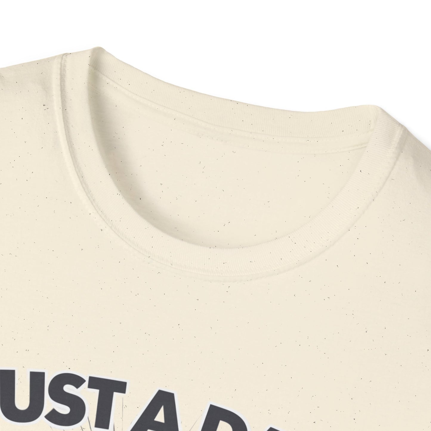 Just a Dad Unisex Softstyle T-Shirt - Humorous Father's Day Gift, Comfortable Casual Wear
