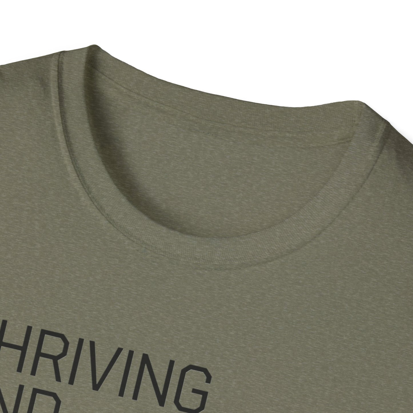 Mom Life Unisex T-Shirt | Thriving and Surviving Tee | Gift for Moms, Mother's Day, Parenting, Casual Wear, Birthday