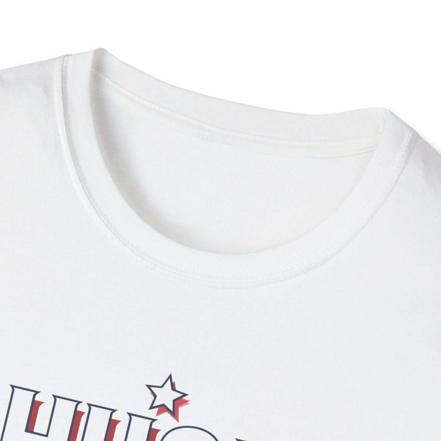 Funny Political T-Shirt - Hugh Janus for Governor, Unisex Softstyle Tee, Election Campaign Shirt, Gift for Voters, Political Humor Top