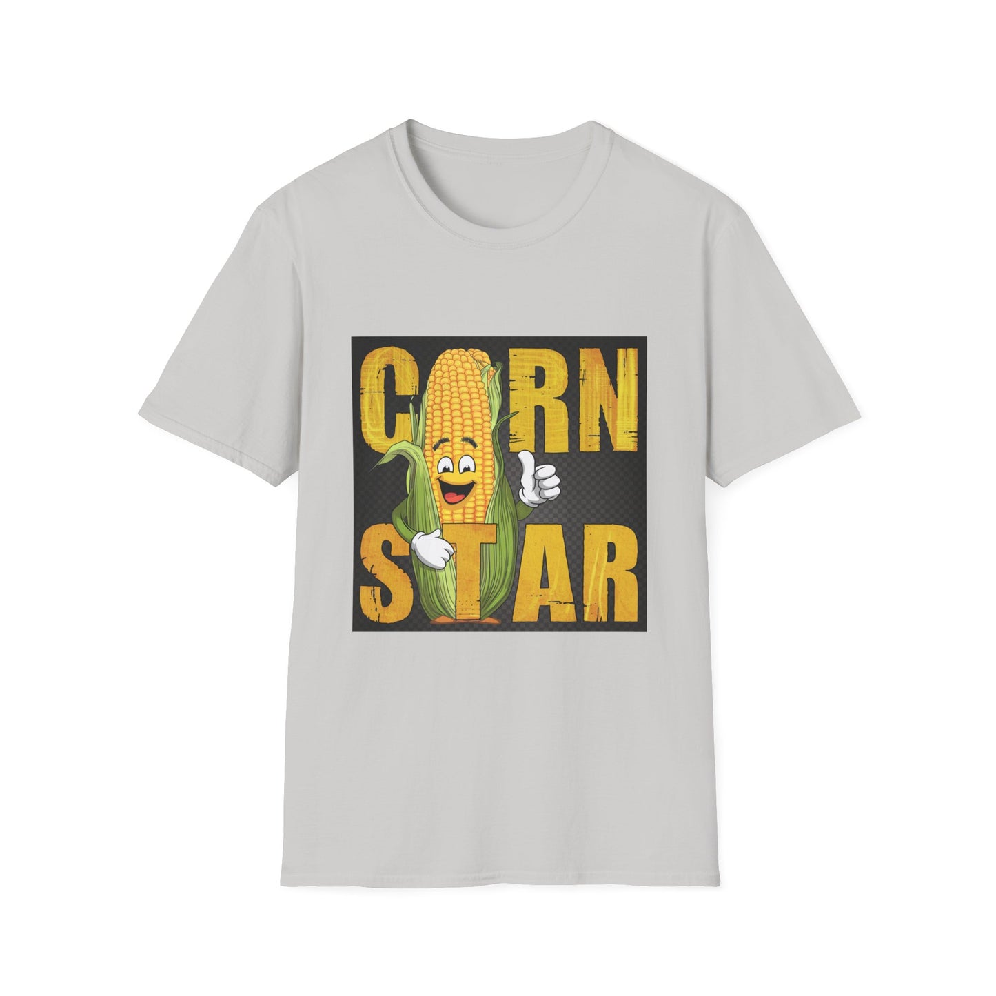 Corn Star Unisex Softstyle T-Shirt - Fun and Quirky Tee for Corn Lovers