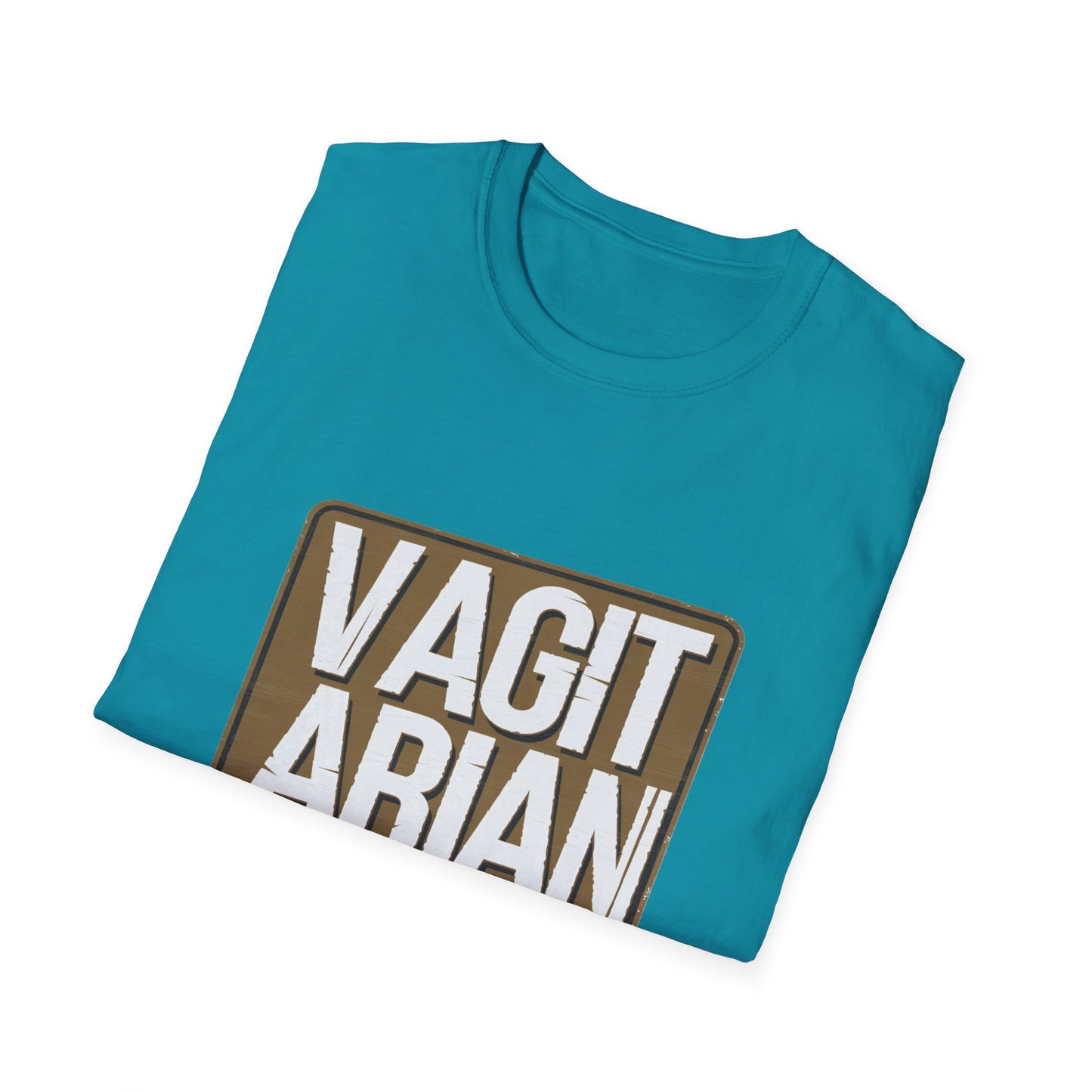 Funny Unisex T-Shirt - "VAGITARIAN" Humor Tee for Food Lovers