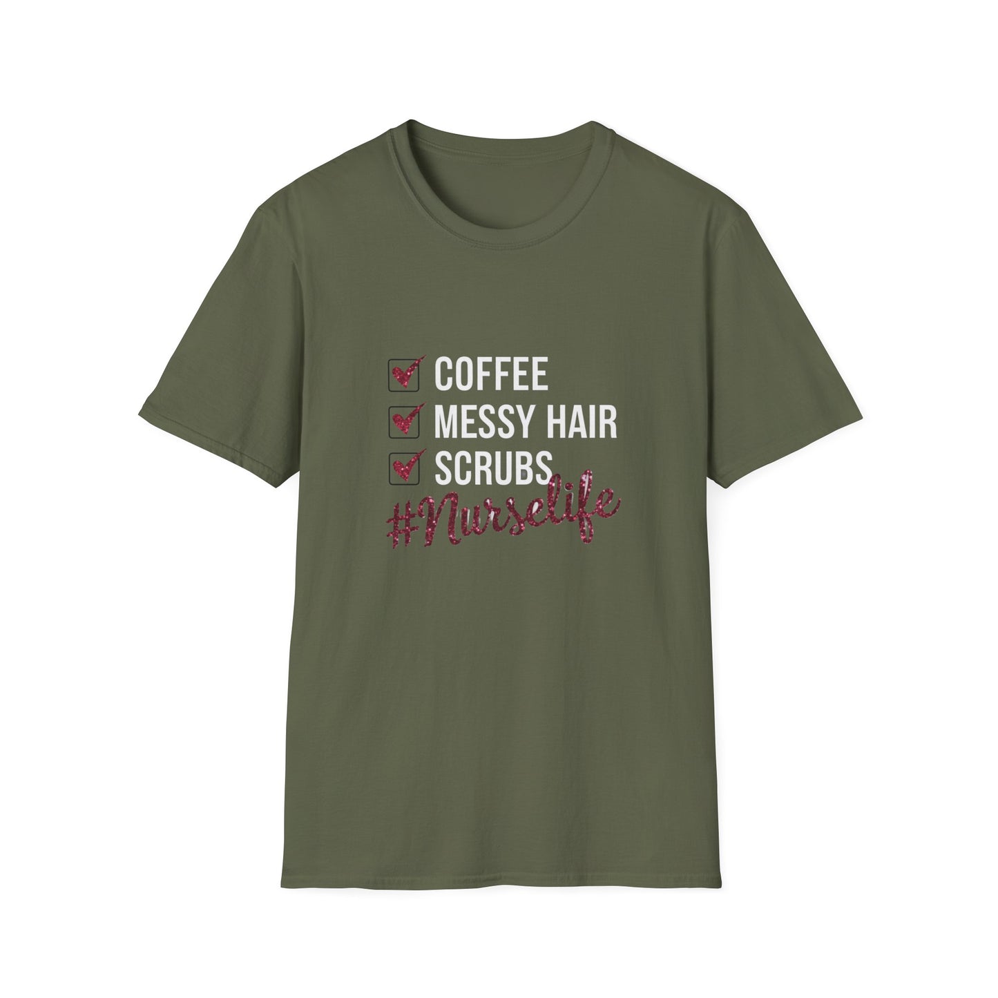 Nurse Life Unisex Softstyle T-Shirt - Perfect for Healthcare Professionals