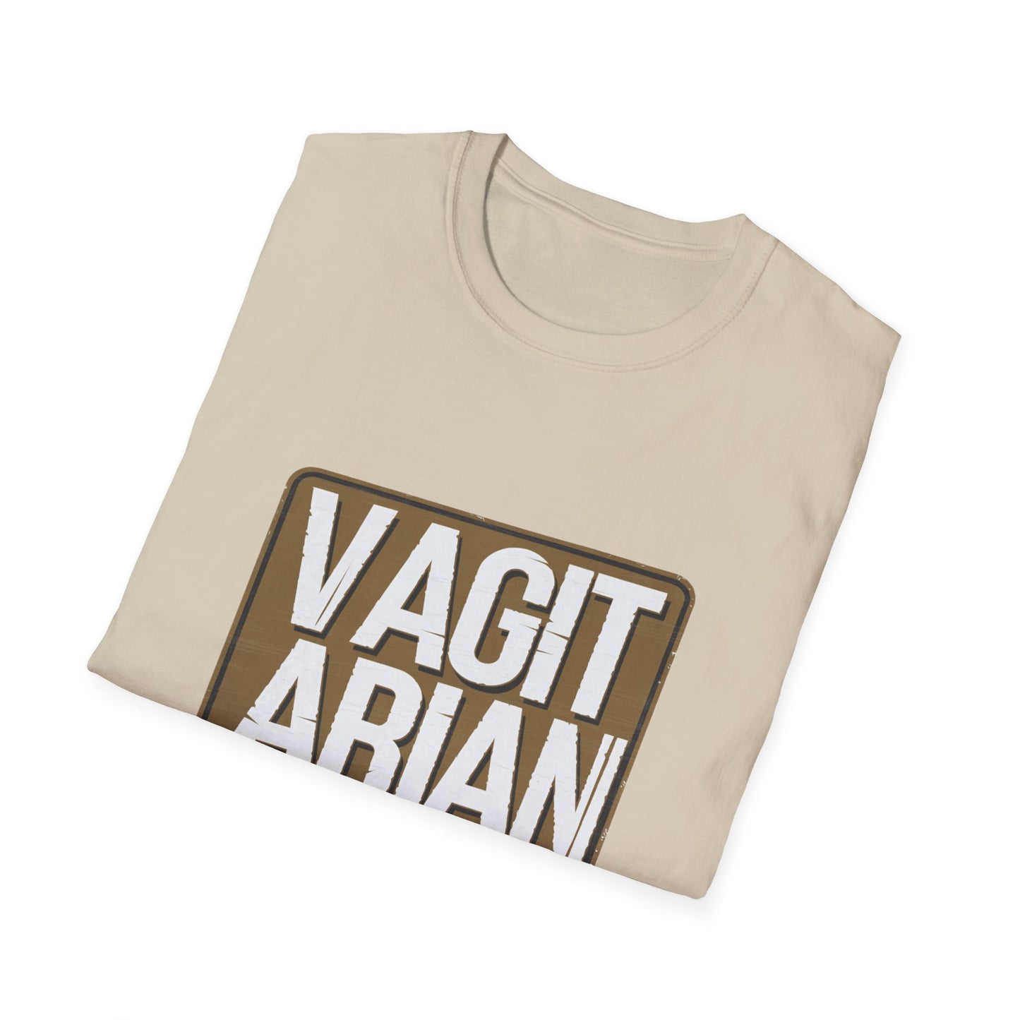 Funny Unisex T-Shirt - "VAGITARIAN" Humor Tee for Food Lovers