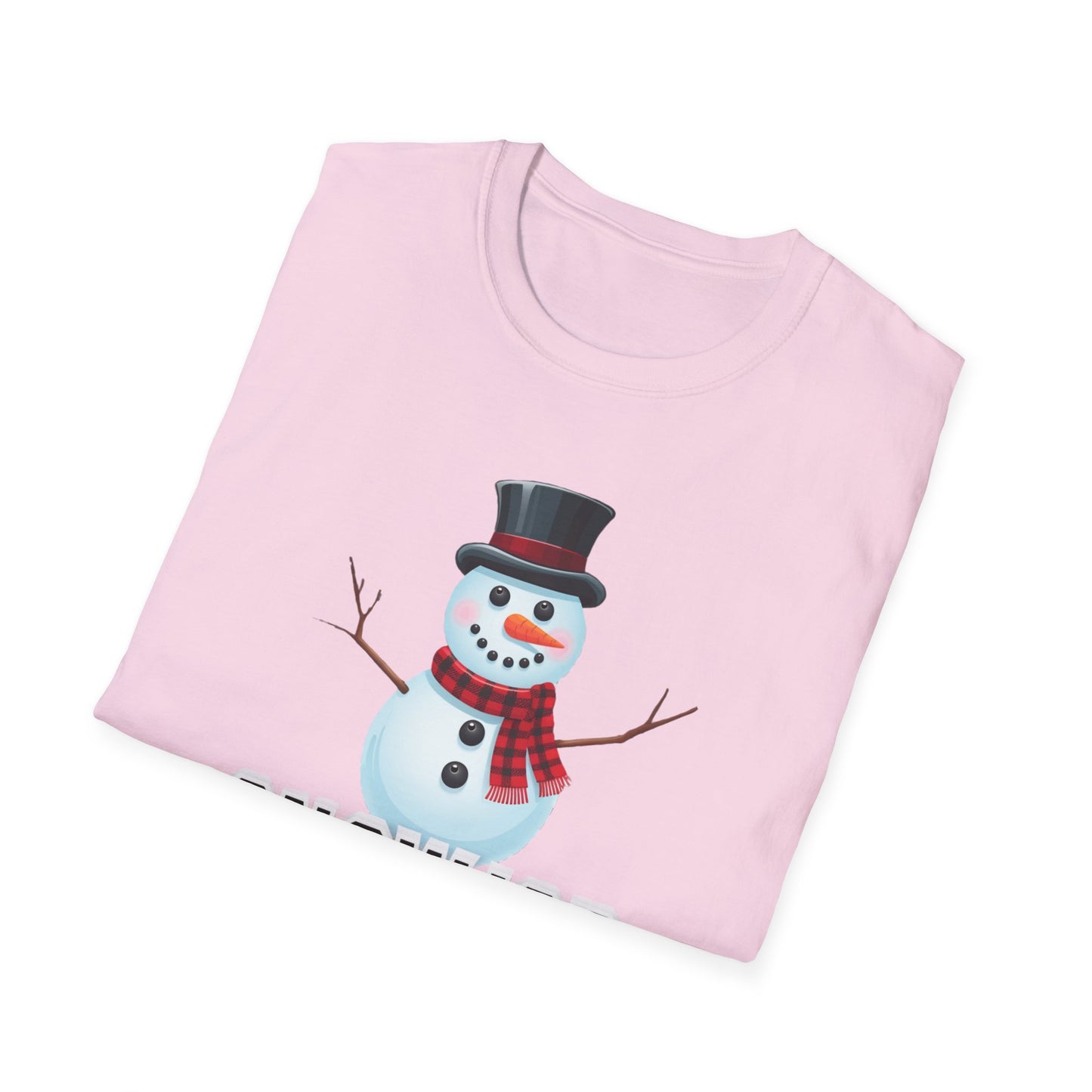 Funny Holiday Unisex T-Shirt, Winter Humor Tee, Christmas Gift, Snowman Design, Snowjob Shirt, Seasonal Apparel