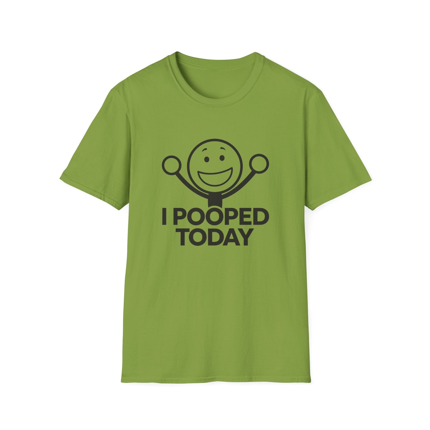 Funny Unisex T-Shirt - 'I Pooped Today' Humor Tee