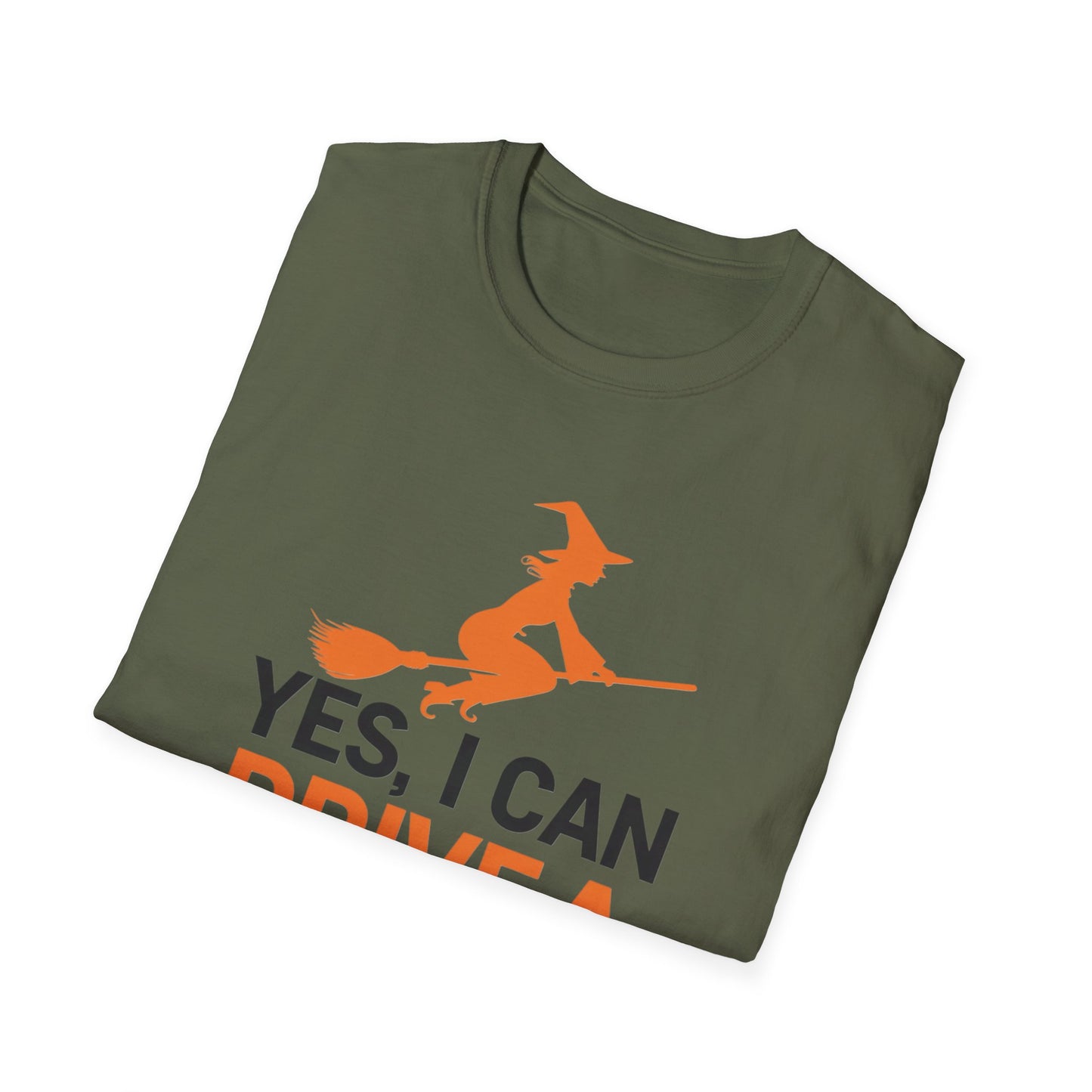 Funny Halloween T-Shirt, Yes I Can Drive a Stick Tee, Unisex Humor Shirt, Witch Broomstick Lover Gift, Halloween Party Apparel, Spooky [...]