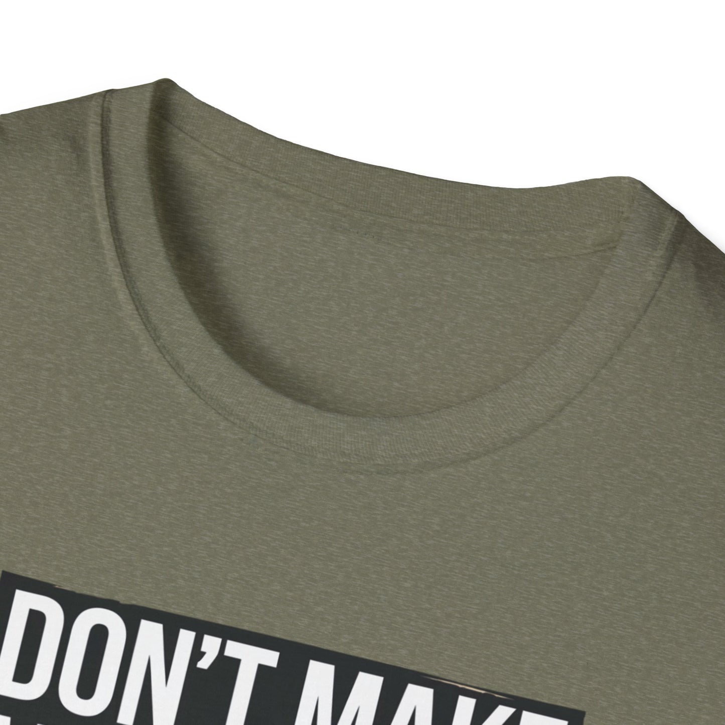 Funny Nurse T-Shirt - "Don't Make Me Use My Nurse Voice" - Unisex Softstyle