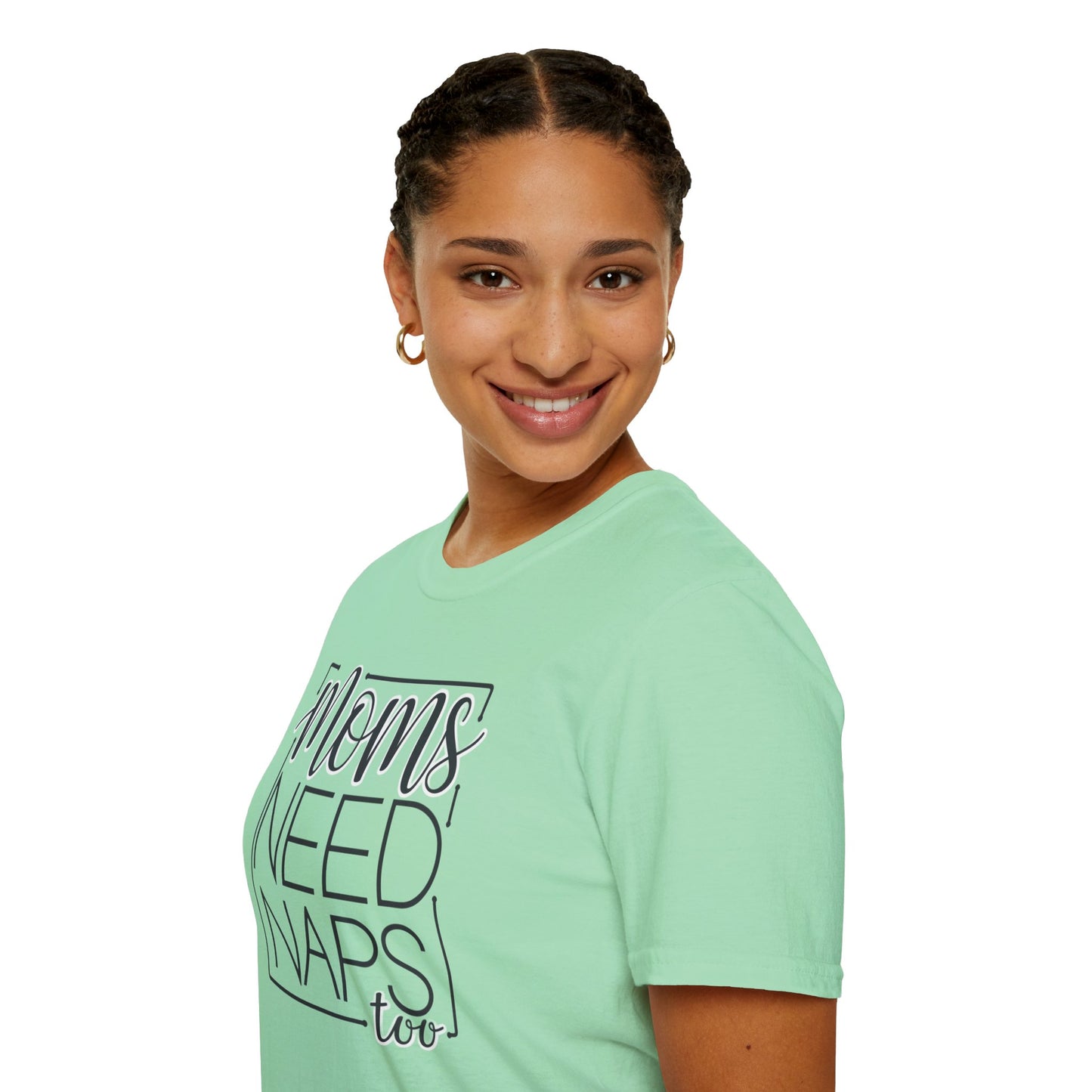 Moms Need Naps Too T-Shirt | Funny Mom Shirt, Gift for Mothers, Casual Tee, Relaxation Apparel, Mother's Day Gift
