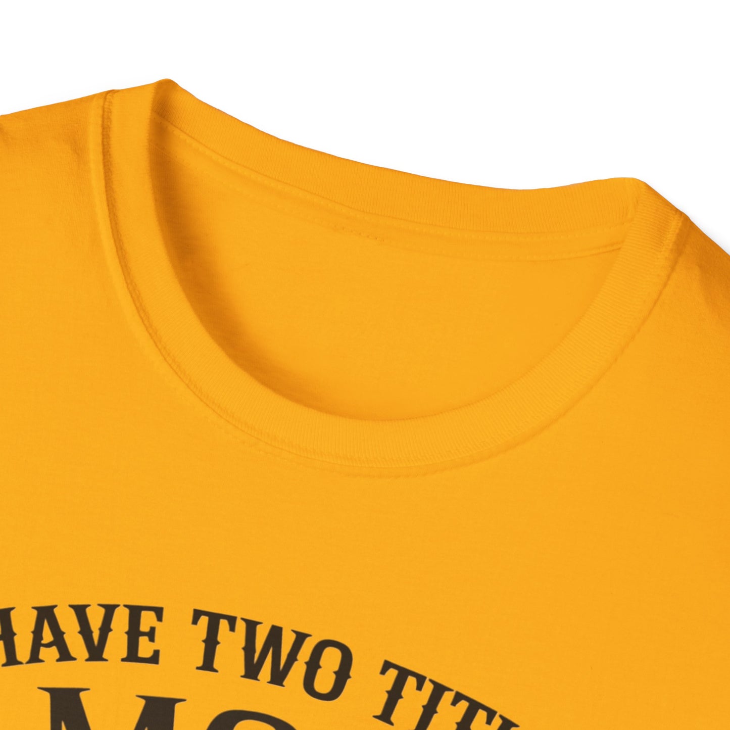 Unisex Softstyle T-Shirt with Mom and Grandma Titles Quote, Perfect Gift for Mothers Day, Grandparents Day, Family Gatherings, Daily [...]