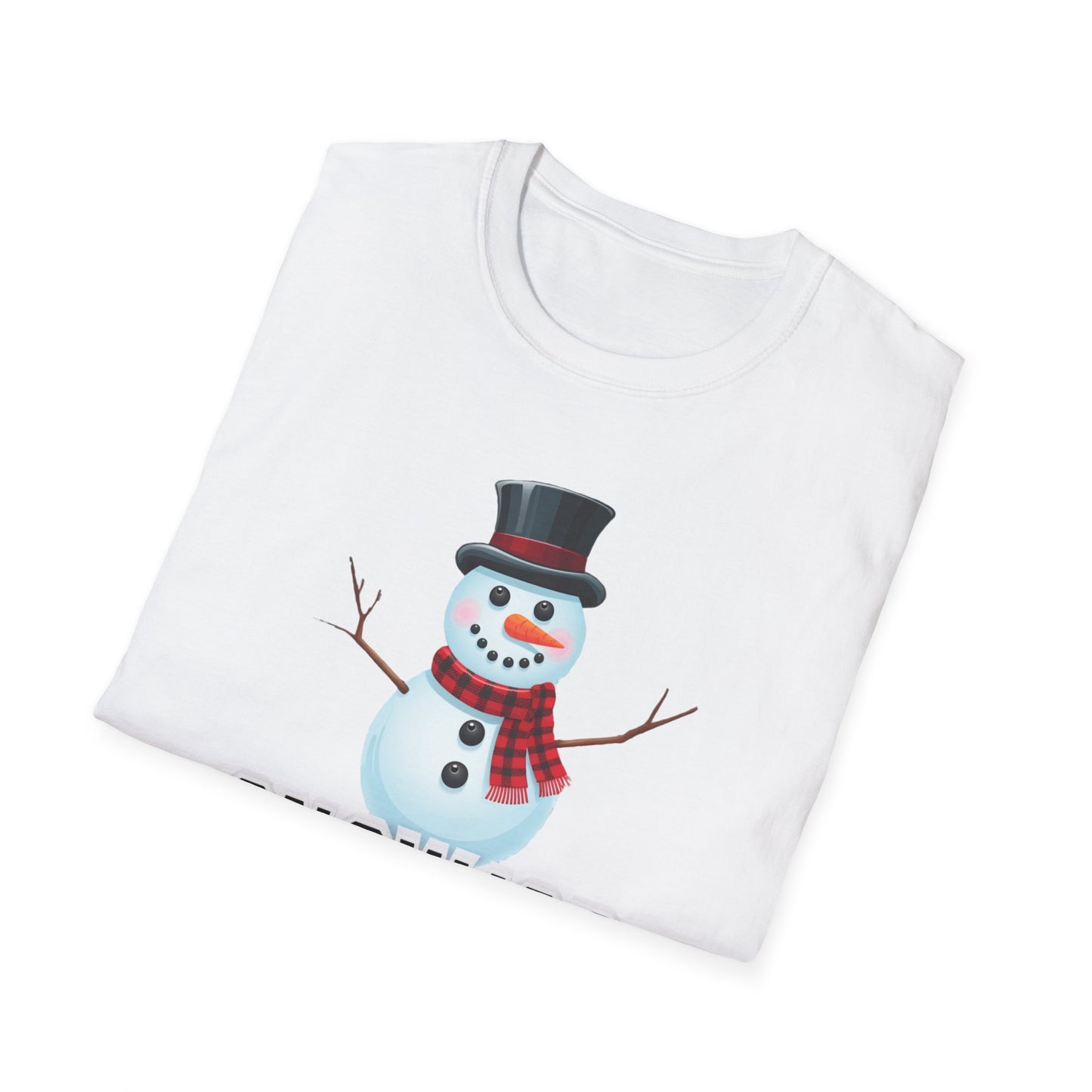 Funny Holiday Unisex T-Shirt, Winter Humor Tee, Christmas Gift, Snowman Design, Snowjob Shirt, Seasonal Apparel