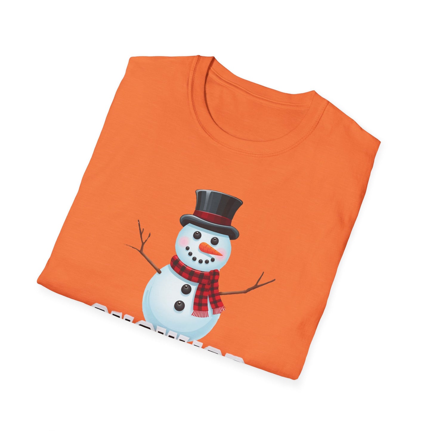 Funny Holiday Unisex T-Shirt, Winter Humor Tee, Christmas Gift, Snowman Design, Snowjob Shirt, Seasonal Apparel