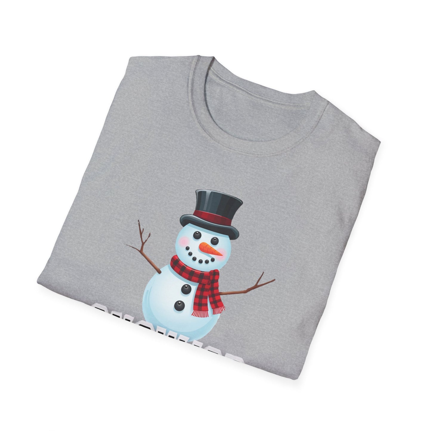 Funny Holiday Unisex T-Shirt, Winter Humor Tee, Christmas Gift, Snowman Design, Snowjob Shirt, Seasonal Apparel
