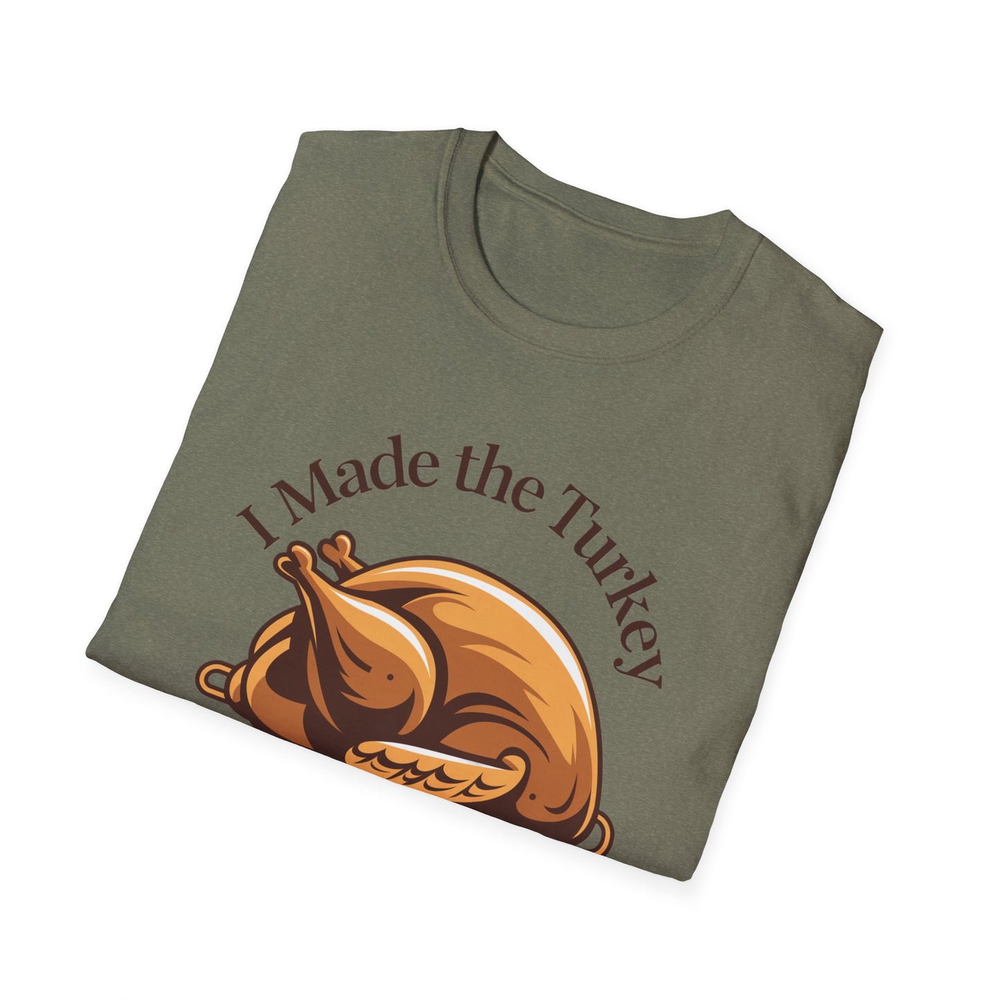 Funny Thanksgiving T-Shirt, Casual Unisex Tee, Gift for Home Chefs, Holiday Apparel, Thanksgiving Dinner Shirt