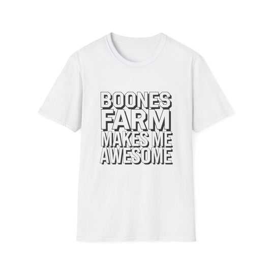Boones Farm Makes Me Awesome Unisex Softstyle T-Shirt