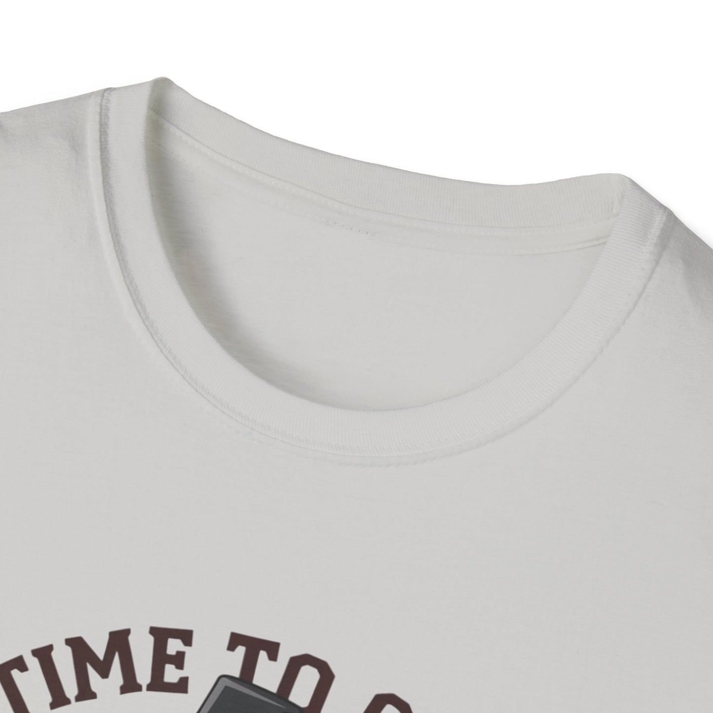 Funny Thanksgiving T-Shirt - 'Time to Get Basted' Unisex Softstyle Tee