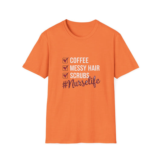 Nurse Life Unisex Softstyle T-Shirt - Perfect for Healthcare Professionals