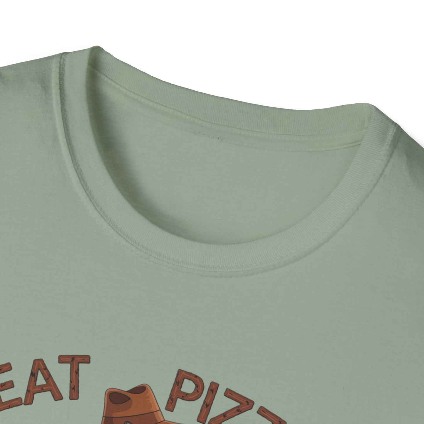 Funny Turkey Pizza Unisex T-Shirt - Perfect for Thanksgiving & Pizza Lovers