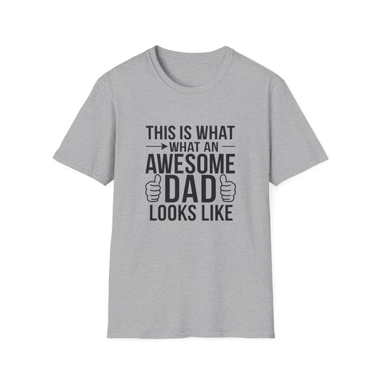 Awesome Dad Unisex Softstyle T-Shirt - Perfect Father's Day Gift