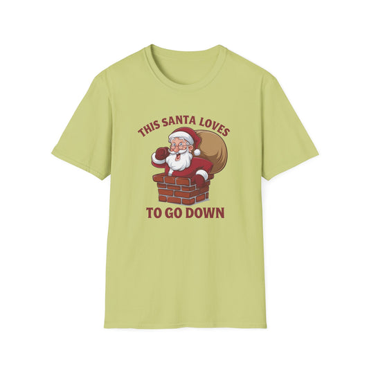Funny Christmas Santa T-Shirt, Holiday Tee, Unisex Shirt, Christmas Gift, Humor Apparel, Festive Outfit