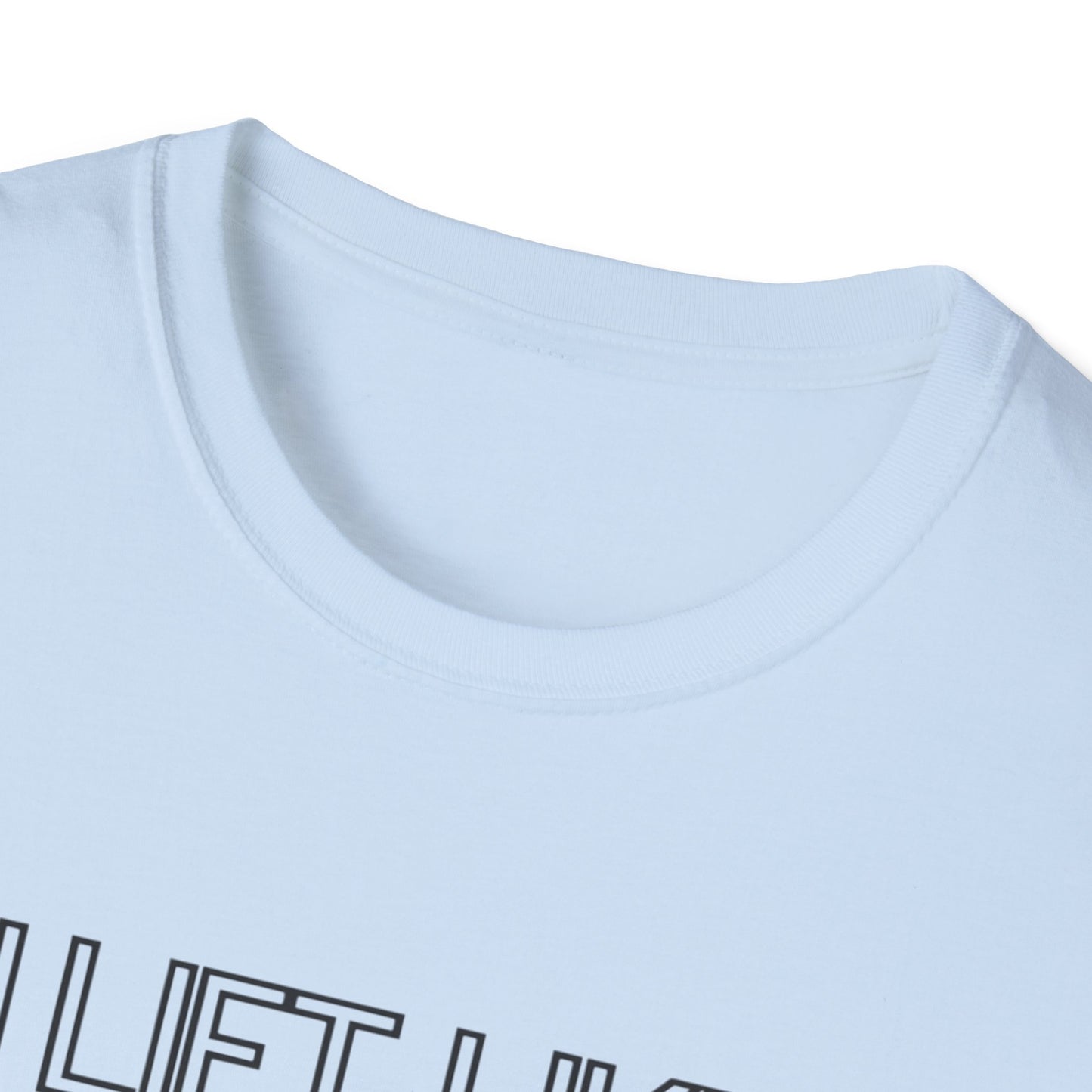 Funny Gym Motivation T-Shirt - "I Lift Like An Old Man, Try to Keep Up"