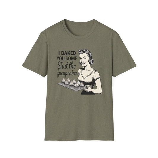 Funny Baking T-Shirt, Kitchen Humor Tee, Gift for Bakers, Quirky Baking Shirt, Foodie Apparel, Birthday Gift