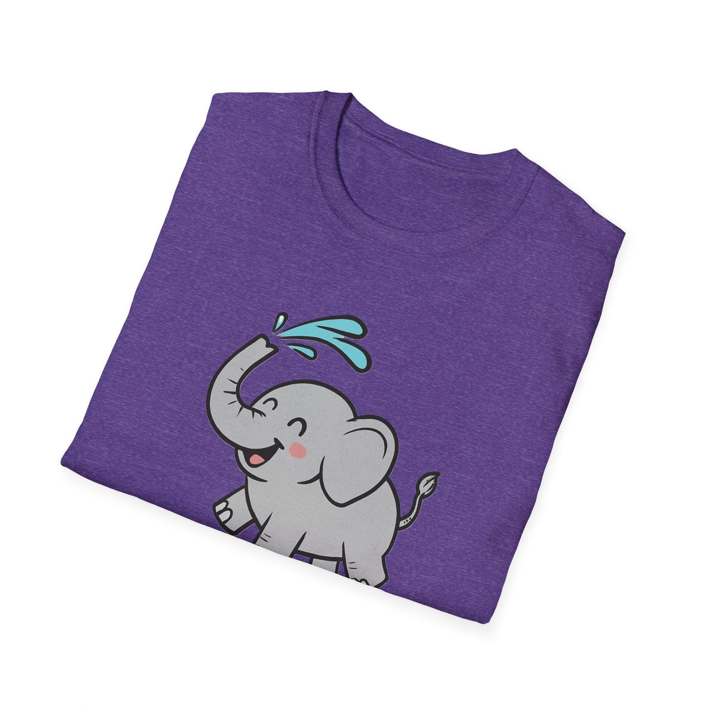 Funny Elephant T-Shirt - Squirter! Tee for Animal Lovers, Gift for Kids, Birthday Party Shirt, Unisex Graphic Tee
