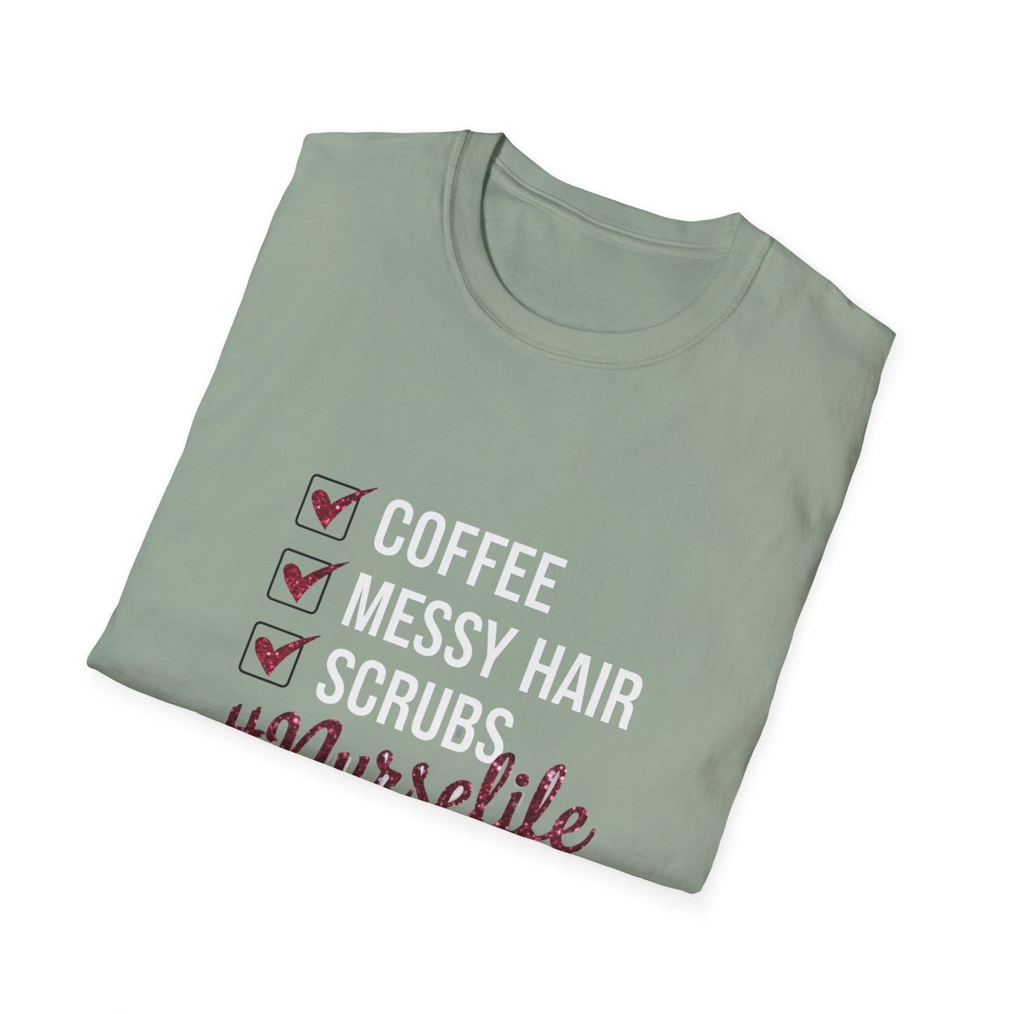 Nurse Life Unisex Softstyle T-Shirt - Perfect for Healthcare Professionals
