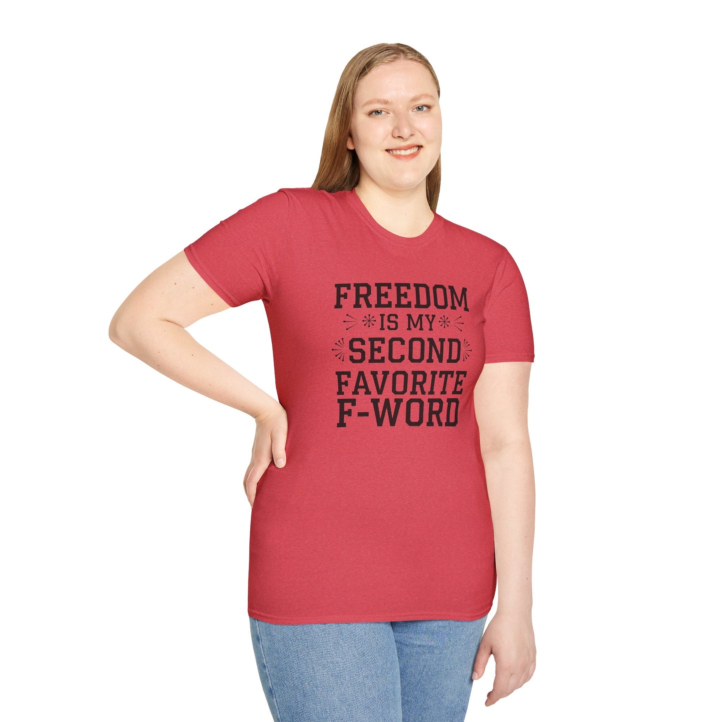 Freedom F-Word Unisex T-Shirt - Perfect for Casual Outings and Holidays