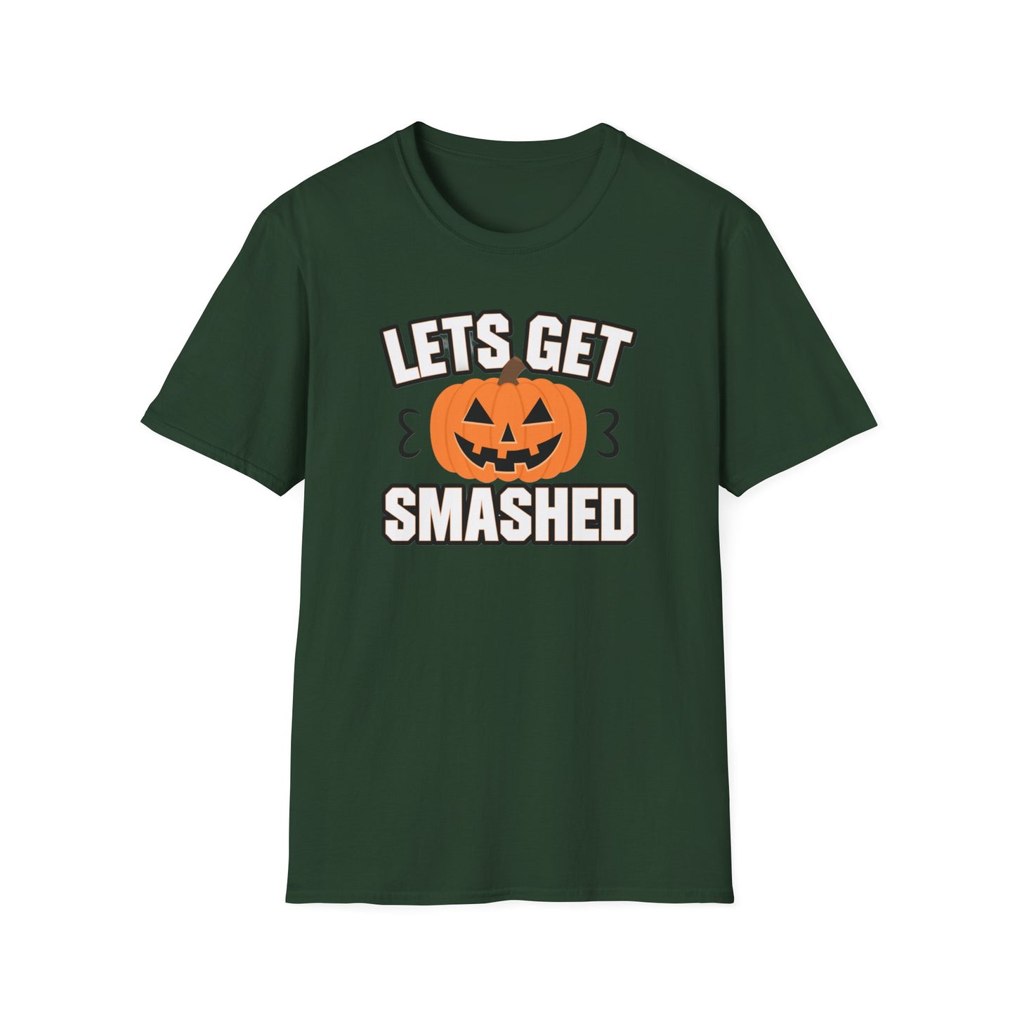 Halloween Party Unisex T-Shirt, Funny Halloween Tee, Let’s Get Smashed Shirt, Spooky Season Apparel, Autumn Festive Gift