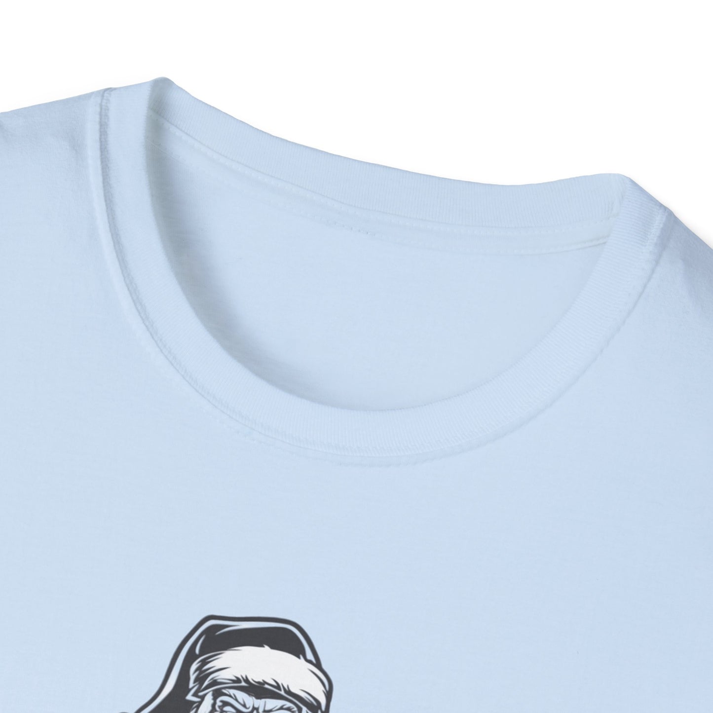 North Swole Santa T-Shirt, Funny Christmas Tee, Gym Gifts for Him, Unisex Holiday Apparel, Fitness Lover's Gift