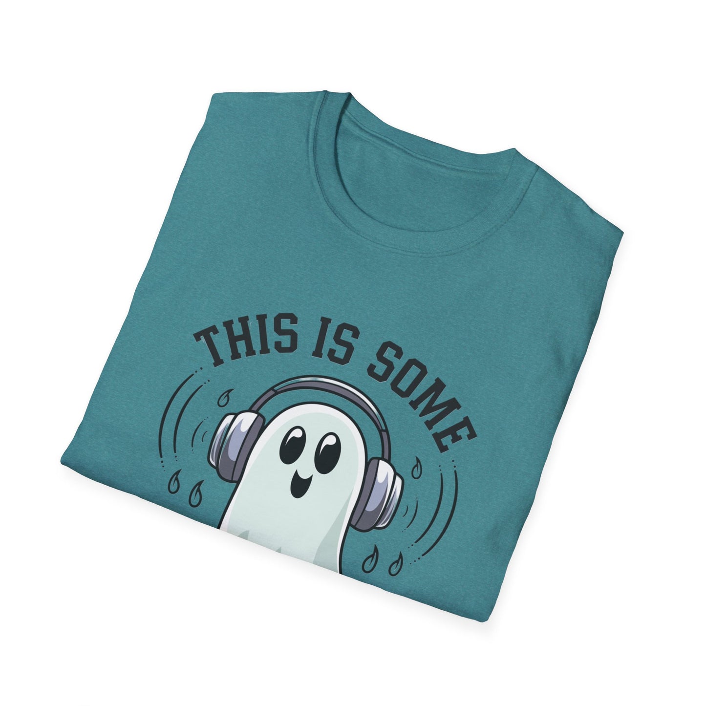Spooky Humor Unisex T-Shirt, Halloween Ghost Tee, Funny Graphic Shirt, Gifts for Him, Gifts for Her, Casual Halloween Outfit