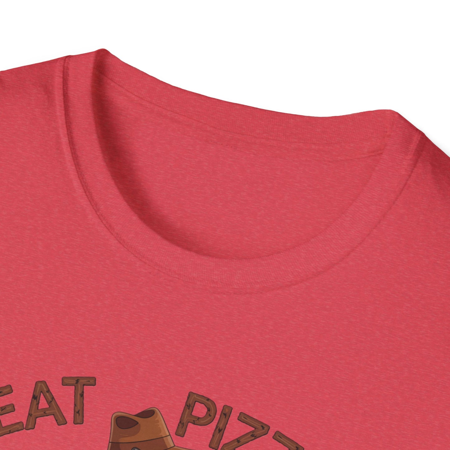 Funny Turkey Pizza Unisex T-Shirt - Perfect for Thanksgiving & Pizza Lovers