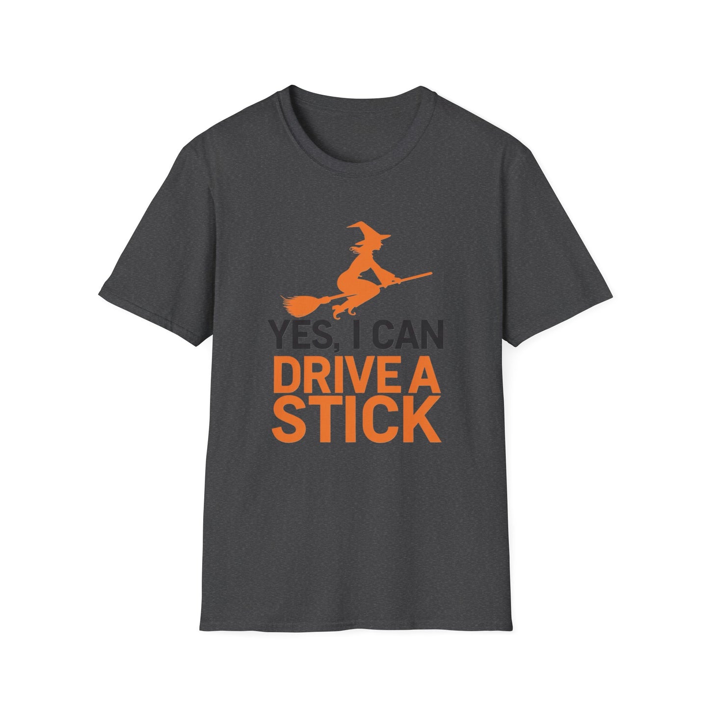 Funny Halloween T-Shirt, Yes I Can Drive a Stick Tee, Unisex Humor Shirt, Witch Broomstick Lover Gift, Halloween Party Apparel, Spooky [...]