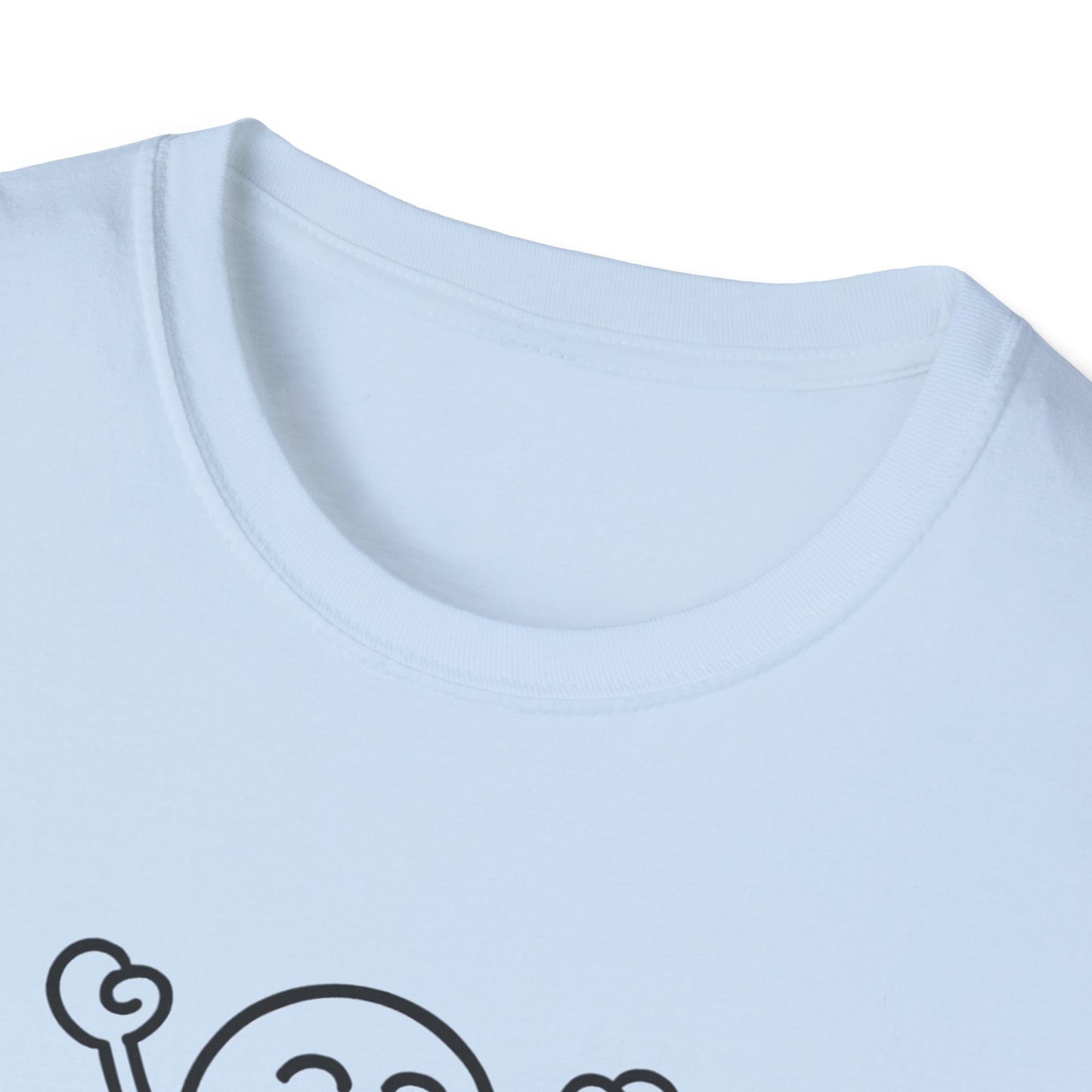 Funny Unisex Softstyle T-Shirt - "I Pooped Today!" Playful Humor Tee for Kids and Adults