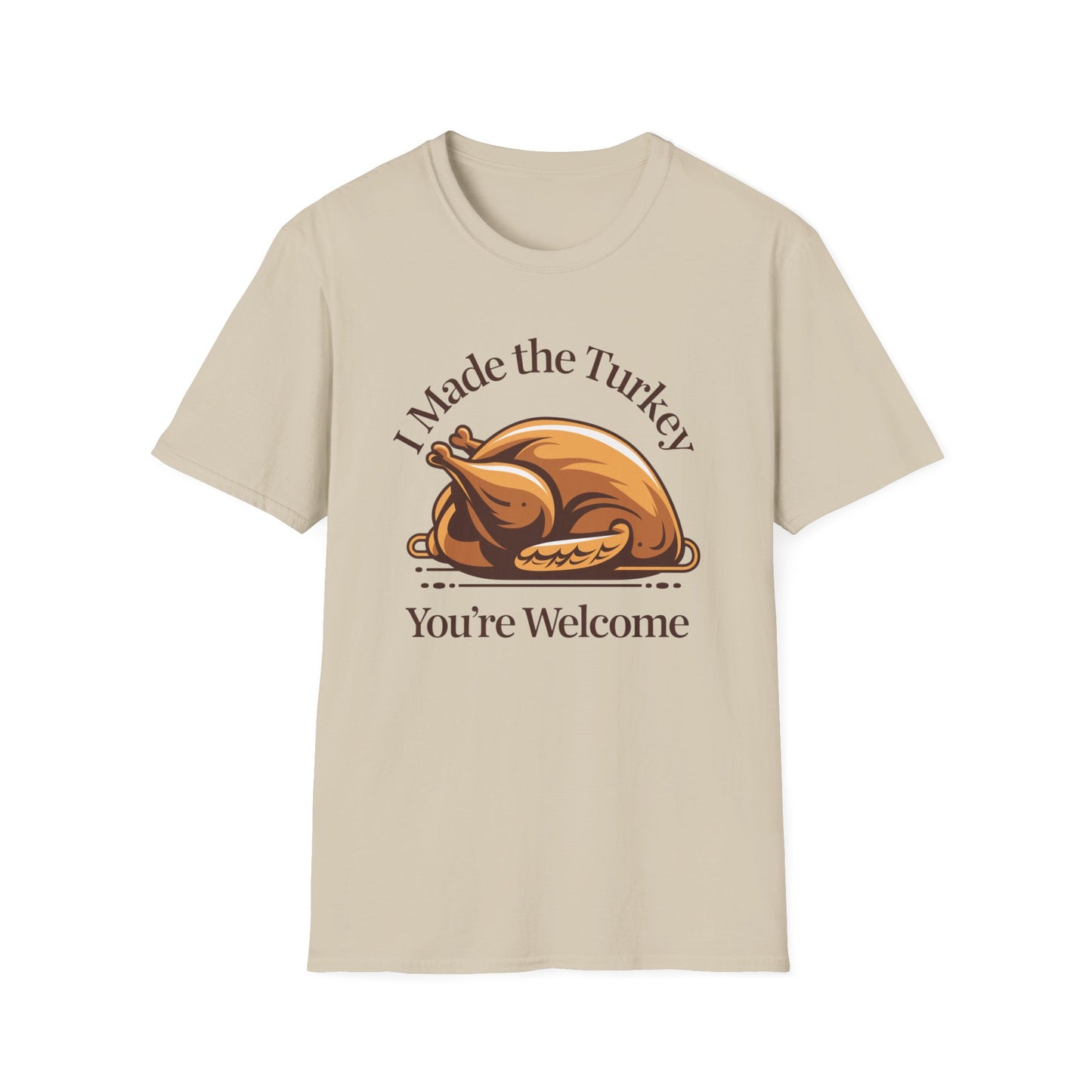 Funny Thanksgiving T-Shirt, Casual Unisex Tee, Gift for Home Chefs, Holiday Apparel, Thanksgiving Dinner Shirt