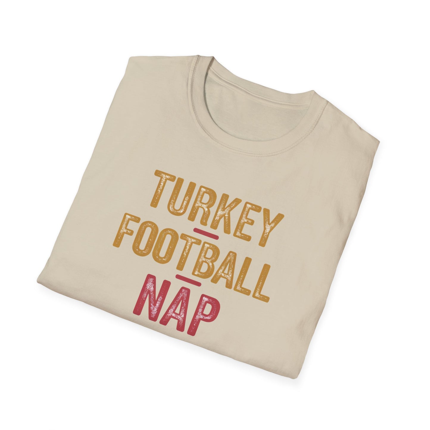 Turkey Football Nap Unisex Softstyle T-Shirt