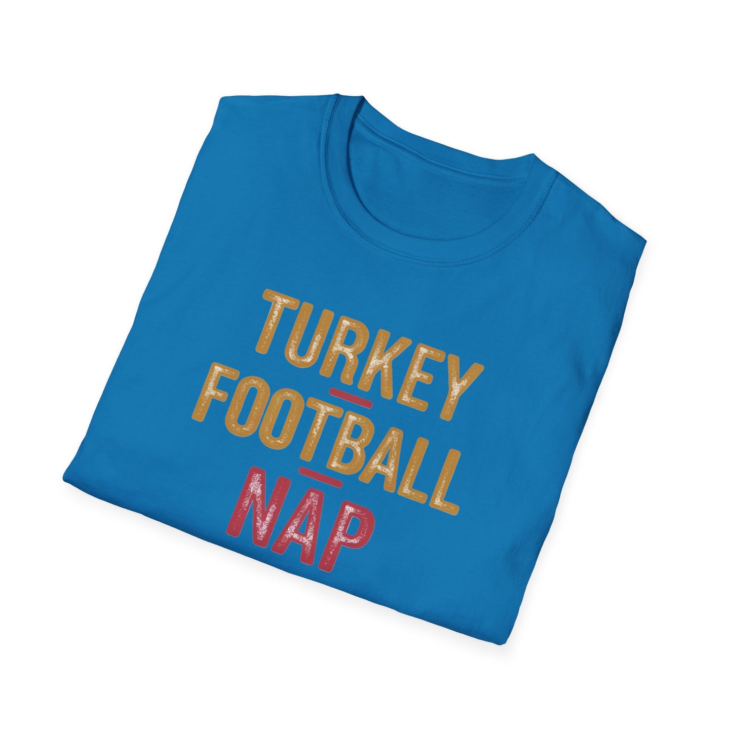Turkey Football Nap Unisex Softstyle T-Shirt