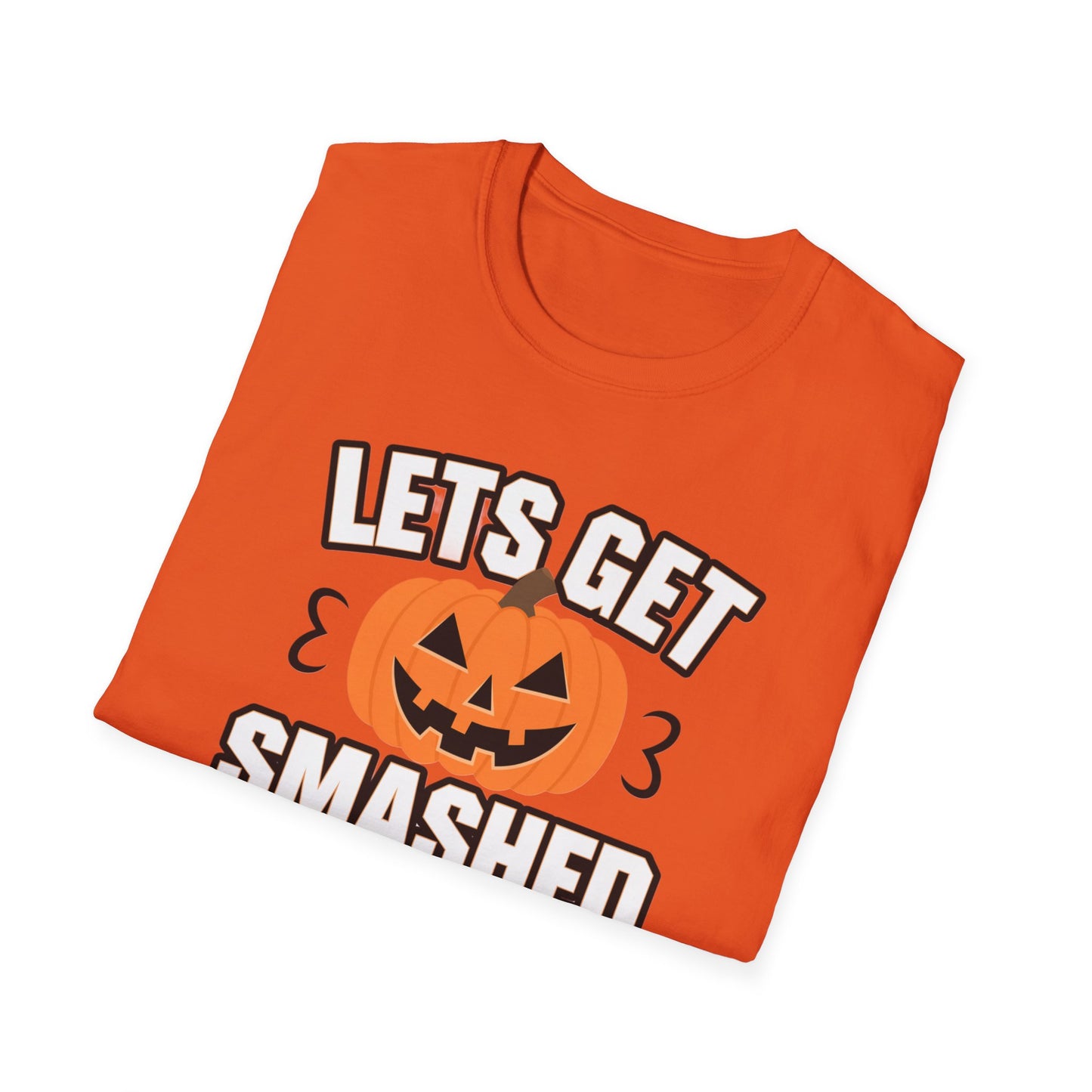Halloween Party Unisex T-Shirt, Funny Halloween Tee, Let’s Get Smashed Shirt, Spooky Season Apparel, Autumn Festive Gift