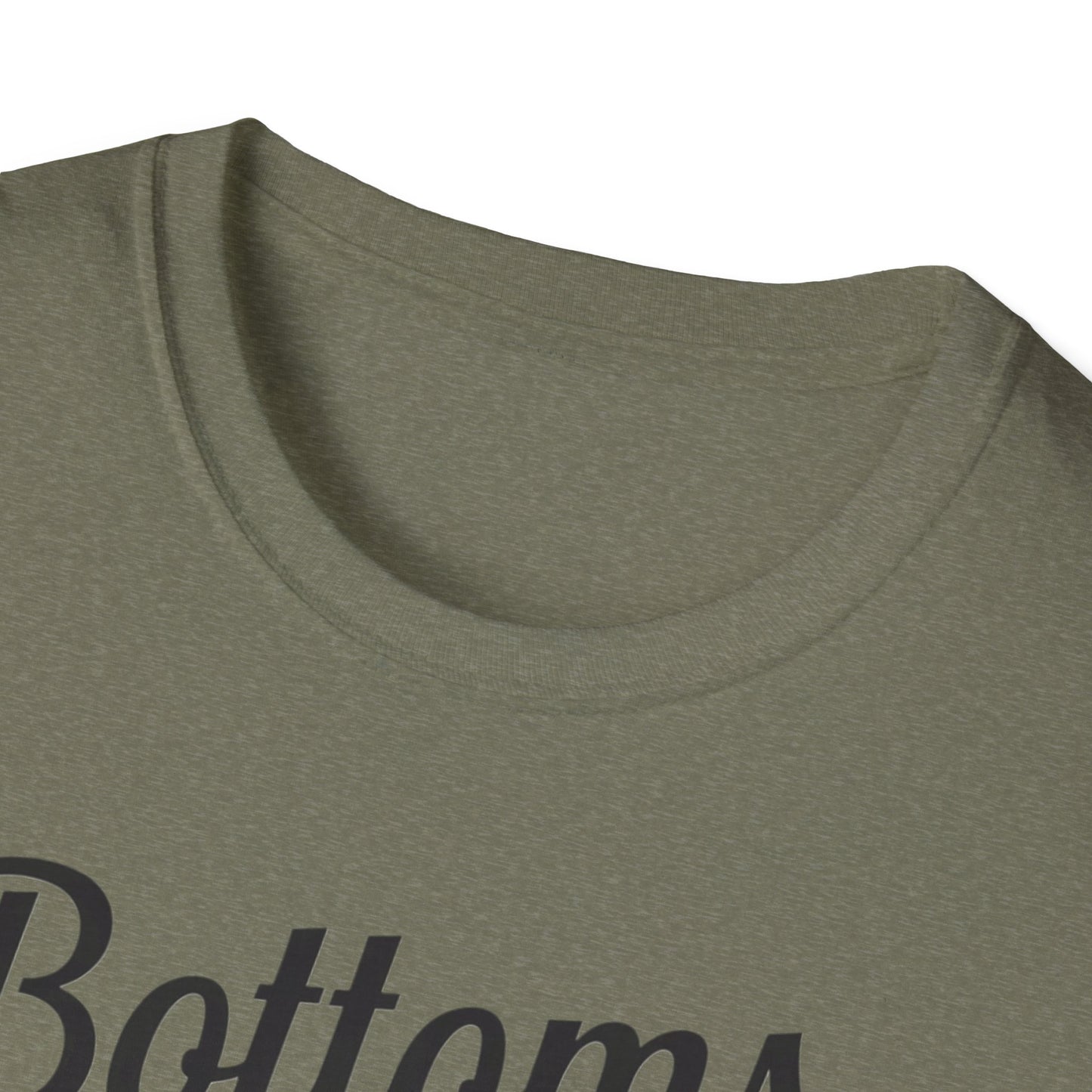 Playful Bottoms Up Unisex T-Shirt, Funny Shirt, Gift for Friends, Casual Wear, Party Apparel, Humor Tee