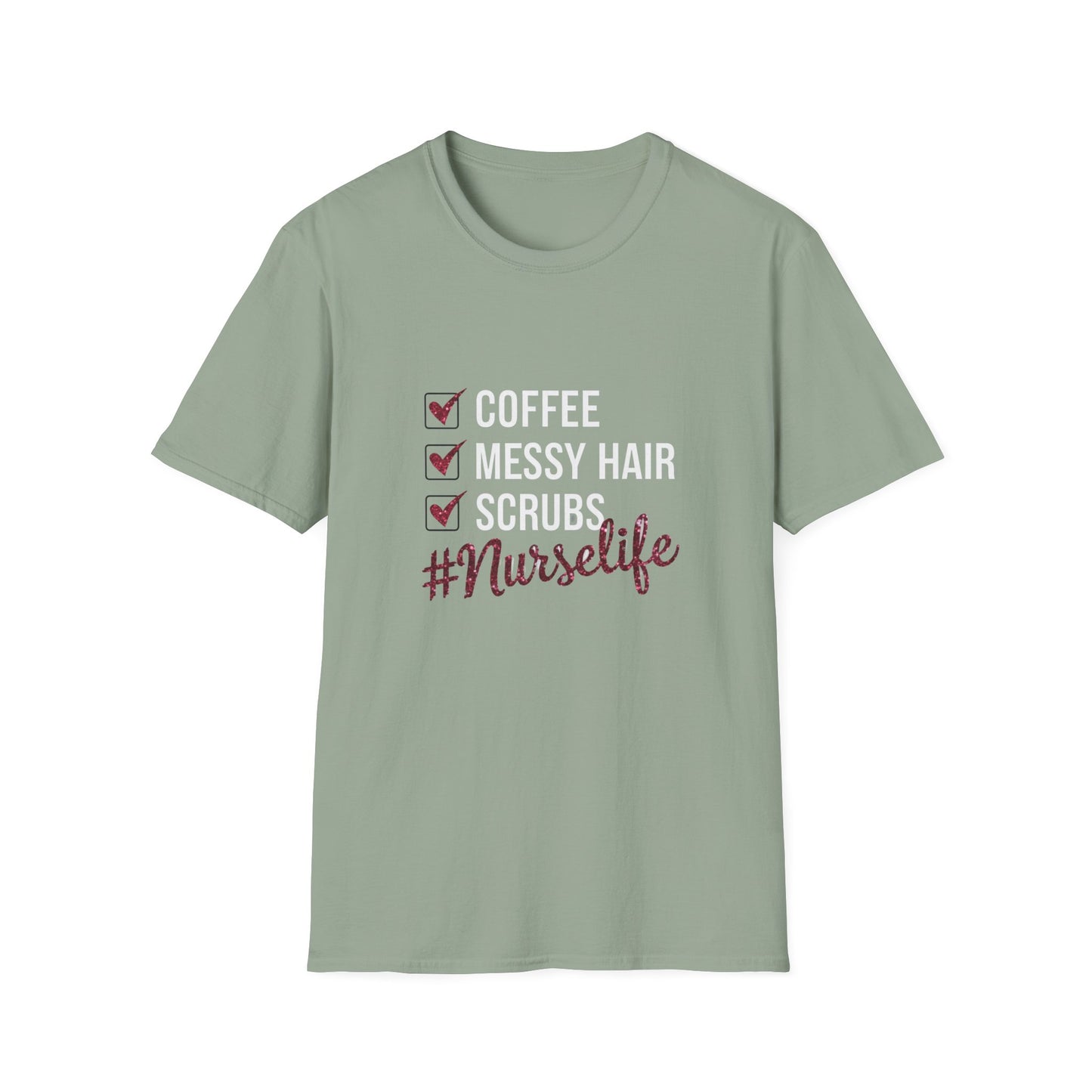 Nurse Life Unisex Softstyle T-Shirt - Perfect for Healthcare Professionals