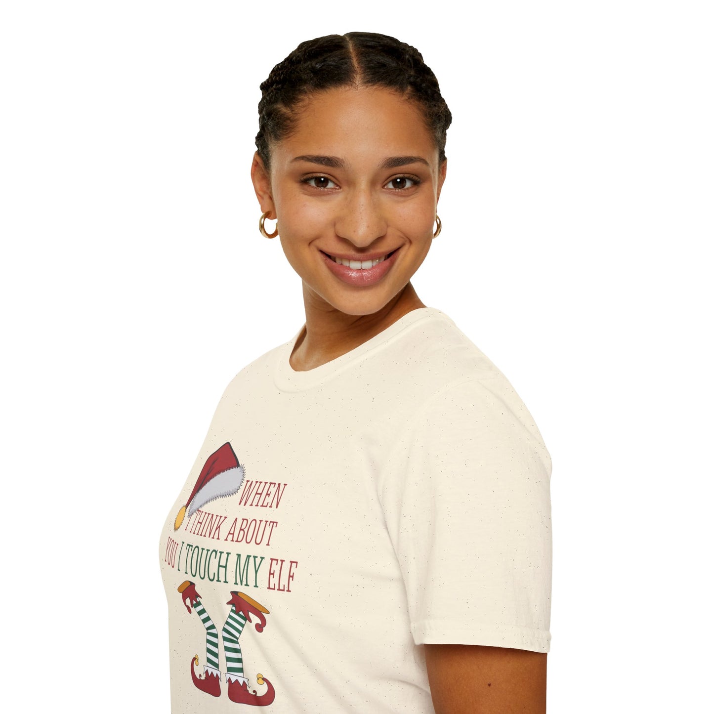 Whimsical Elf T-Shirt, Funny Christmas Shirt, Holiday Gift, Unisex Tee, Festive Apparel, Elf Lover Merchandise