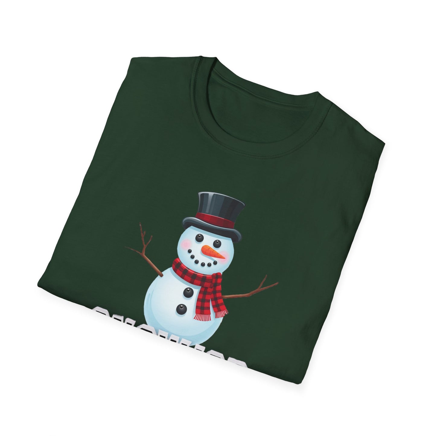 Funny Holiday Unisex T-Shirt, Winter Humor Tee, Christmas Gift, Snowman Design, Snowjob Shirt, Seasonal Apparel