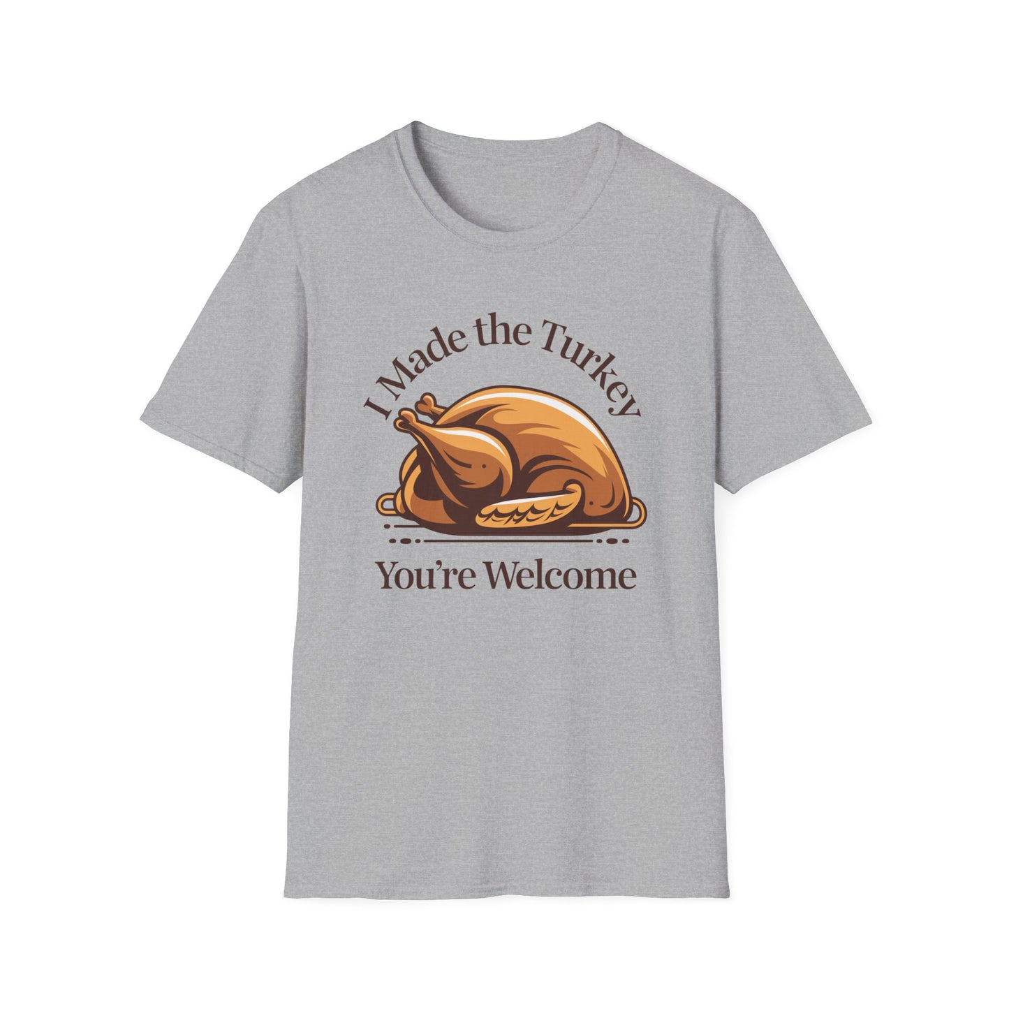 Funny Thanksgiving T-Shirt, Casual Unisex Tee, Gift for Home Chefs, Holiday Apparel, Thanksgiving Dinner Shirt