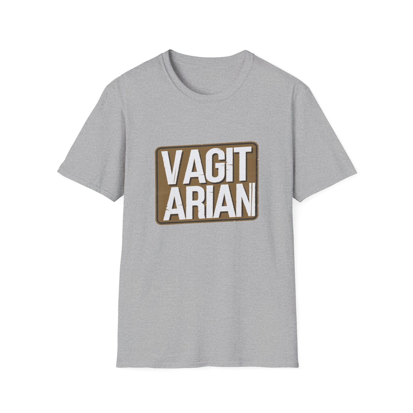 Funny Unisex T-Shirt - "VAGITARIAN" Humor Tee for Food Lovers
