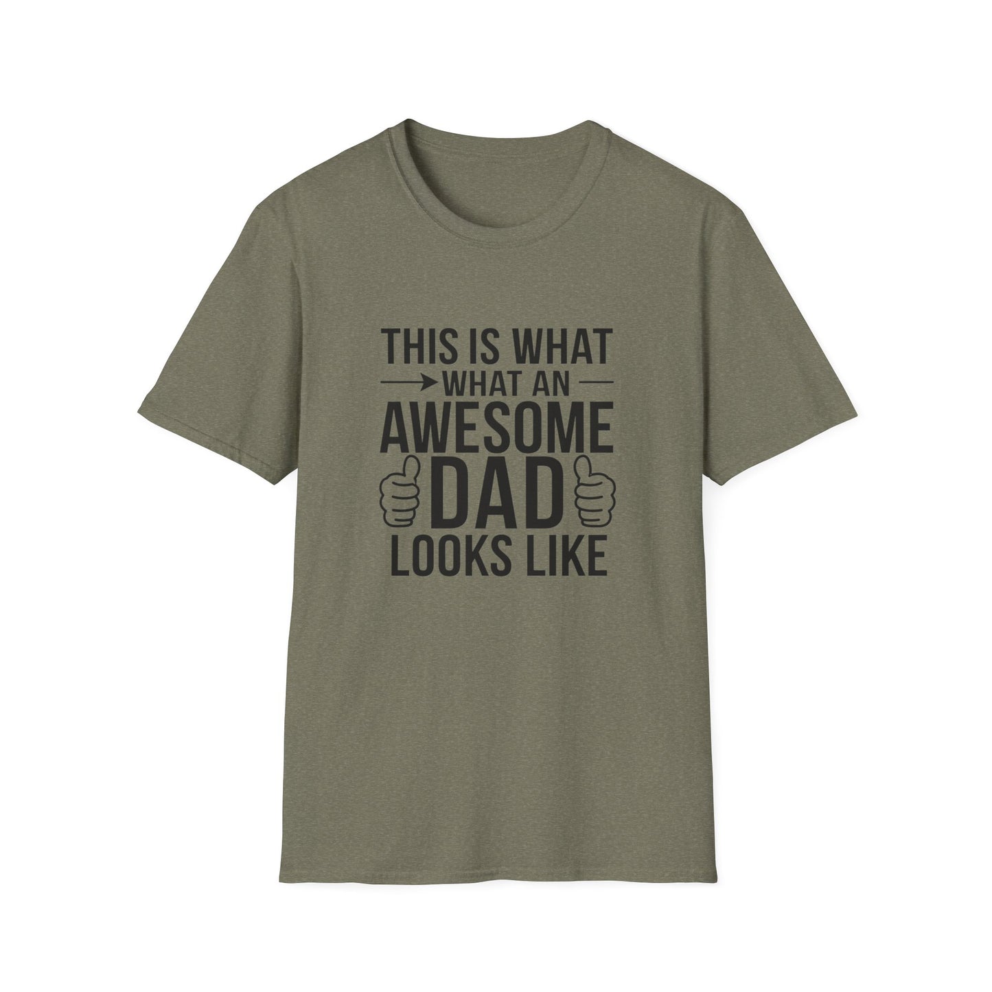 Awesome Dad Unisex Softstyle T-Shirt - Perfect Father's Day Gift