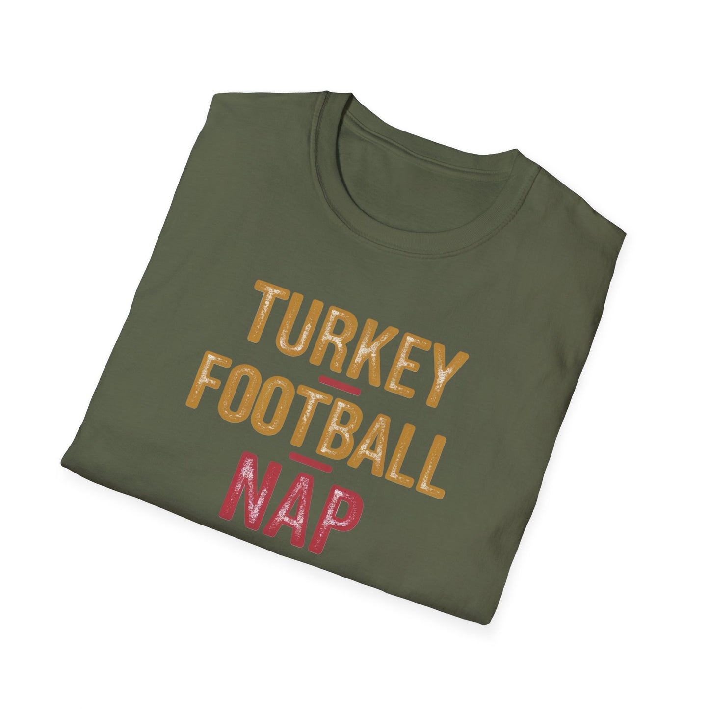 Turkey Football Nap Unisex Softstyle T-Shirt