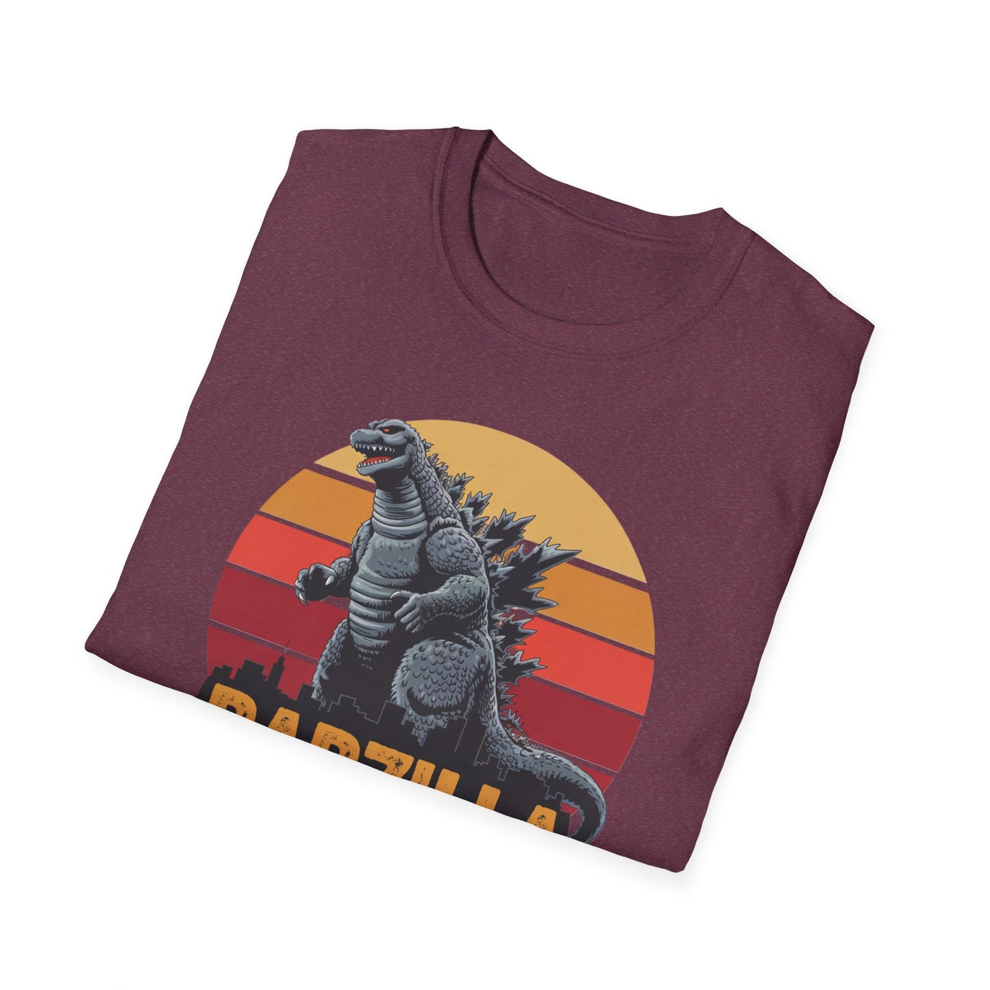 Dadzilla Tee - Unisex Softstyle T-Shirt for Dad Enthusiasts Fathers Day Gift