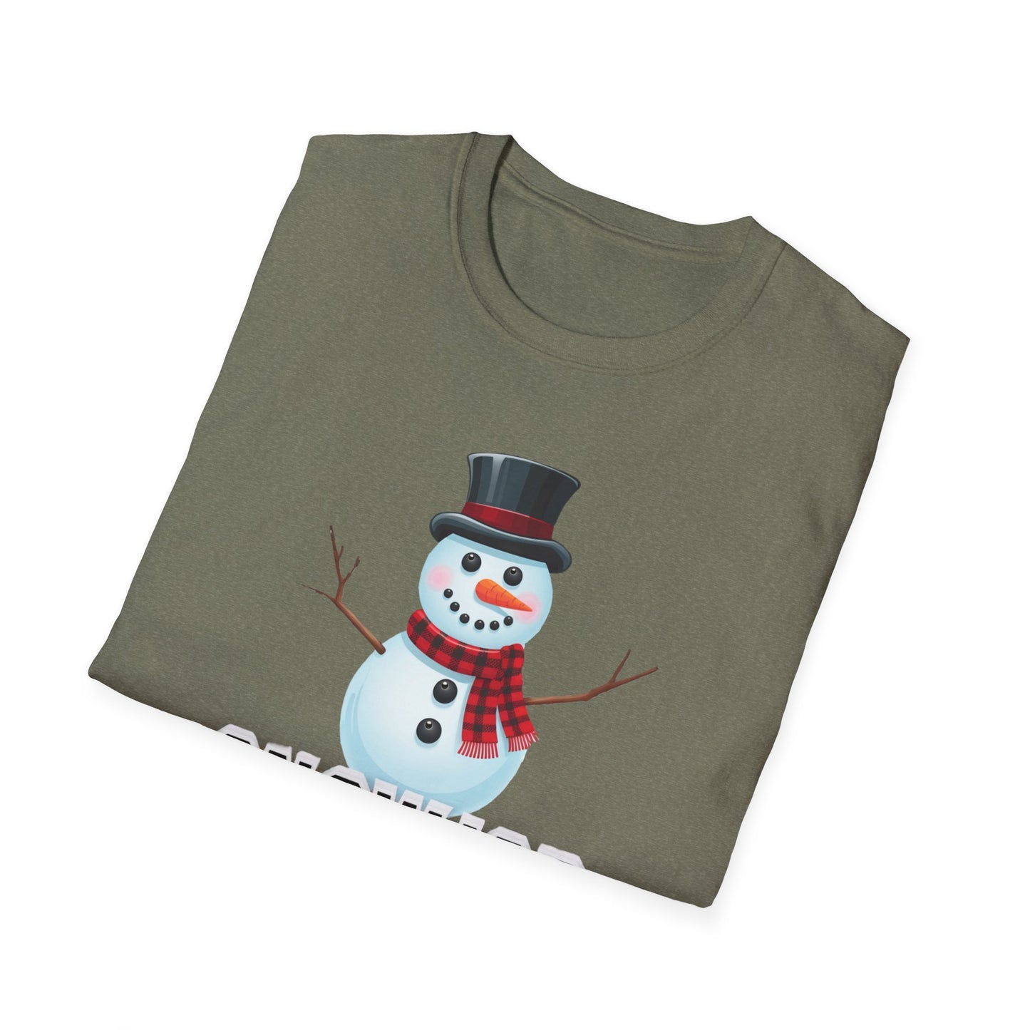 Funny Holiday Unisex T-Shirt, Winter Humor Tee, Christmas Gift, Snowman Design, Snowjob Shirt, Seasonal Apparel