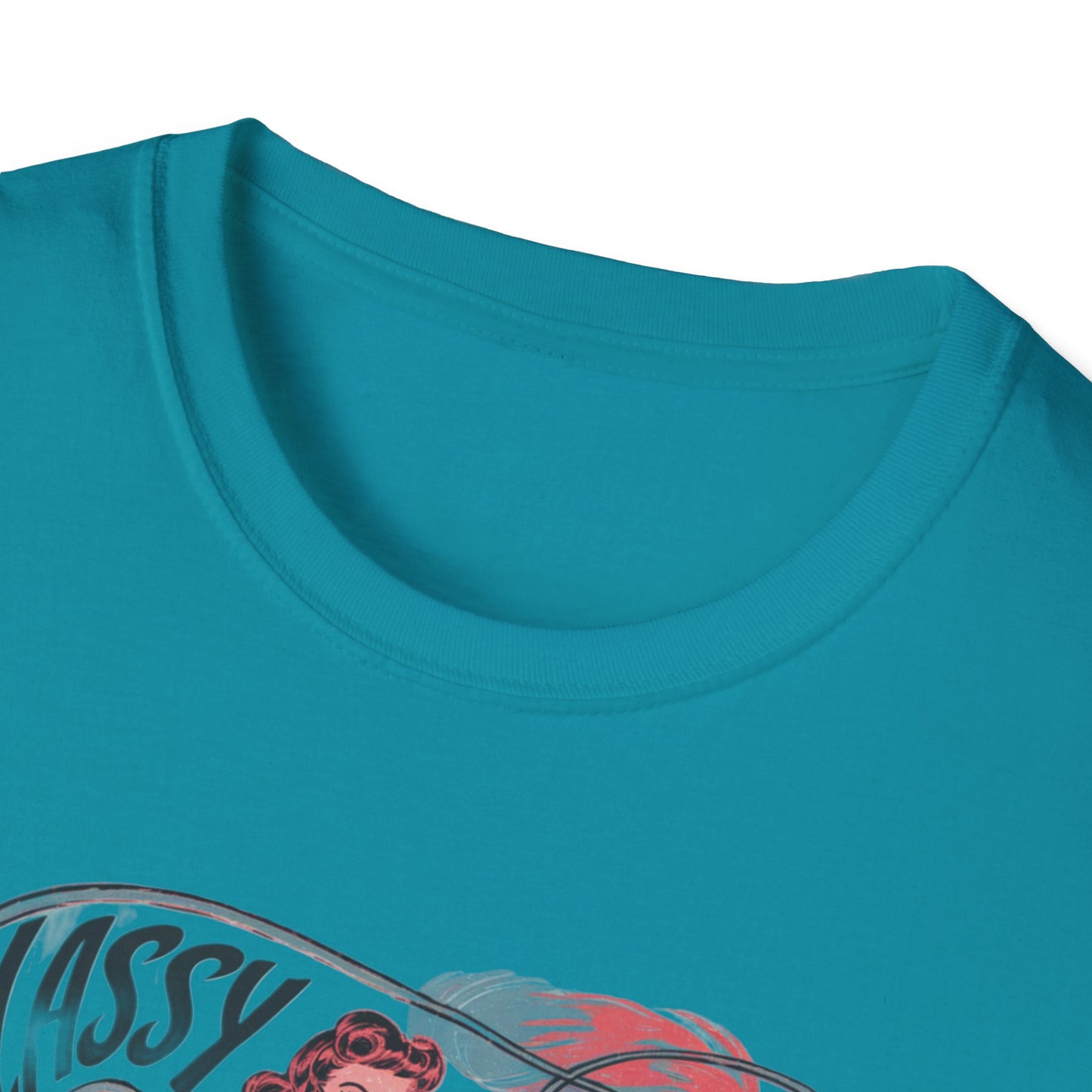Classy & Badass Unisex T-Shirt, Vintage Chic Tee, Gift for Her, Empowerment Shirt, Casual Wear, Birthday Gift, Feminist Apparel