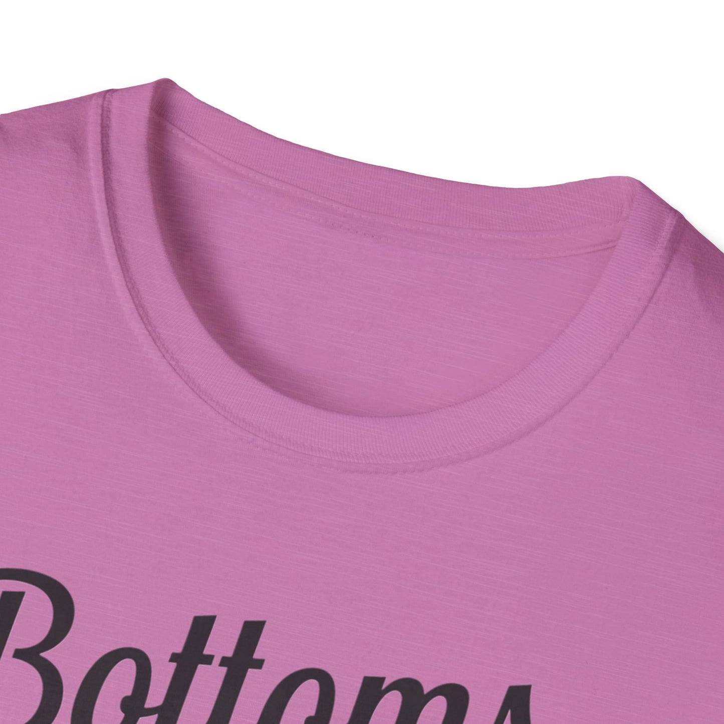 Playful Bottoms Up Unisex T-Shirt, Funny Shirt, Gift for Friends, Casual Wear, Party Apparel, Humor Tee
